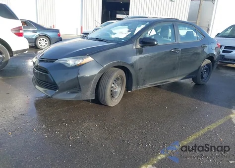 2017 Toyota Corolla Le z USA, uszkodzony, nr VIN 2T1BURHE3HC778988